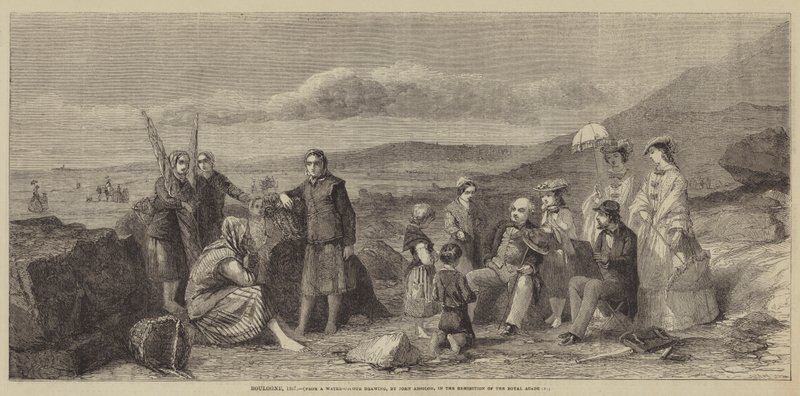 Boulogne, 1857 de John Absolon