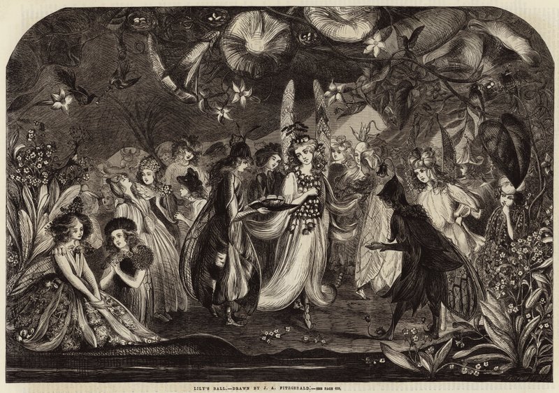Bola de lírio de John Anster Fitzgerald