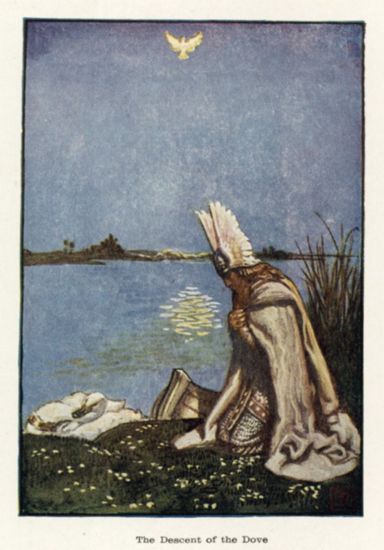 A descida da pomba de John Byam Liston Shaw