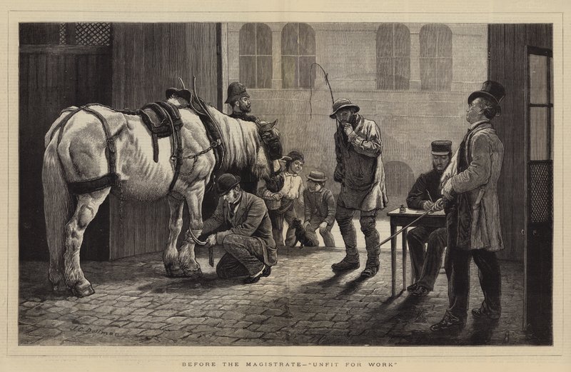 Antes do magistrado, impróprio para o trabalho de John Charles Dollman