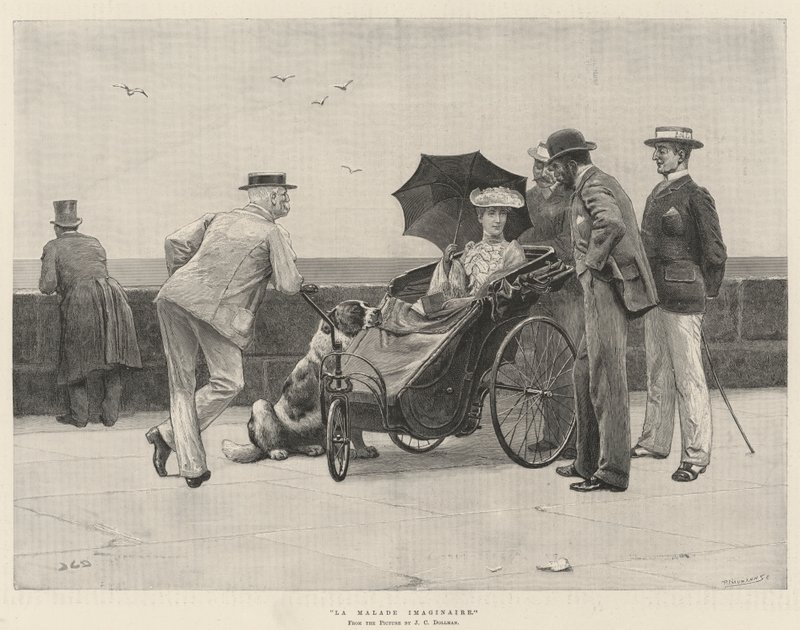 A doença imaginária de John Charles Dollman