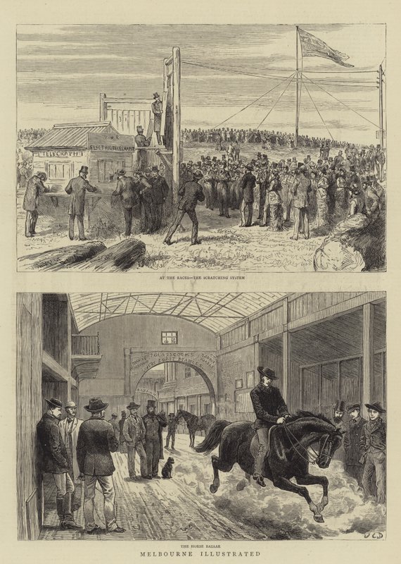 Melbourne ilustrado de John Charles Dollman
