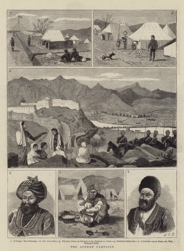 A campanha afegã de John Charles Dollman
