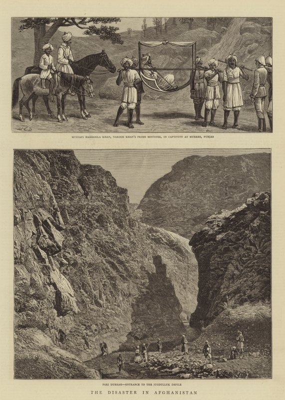 O desastre no Afeganistão de John Charles Dollman