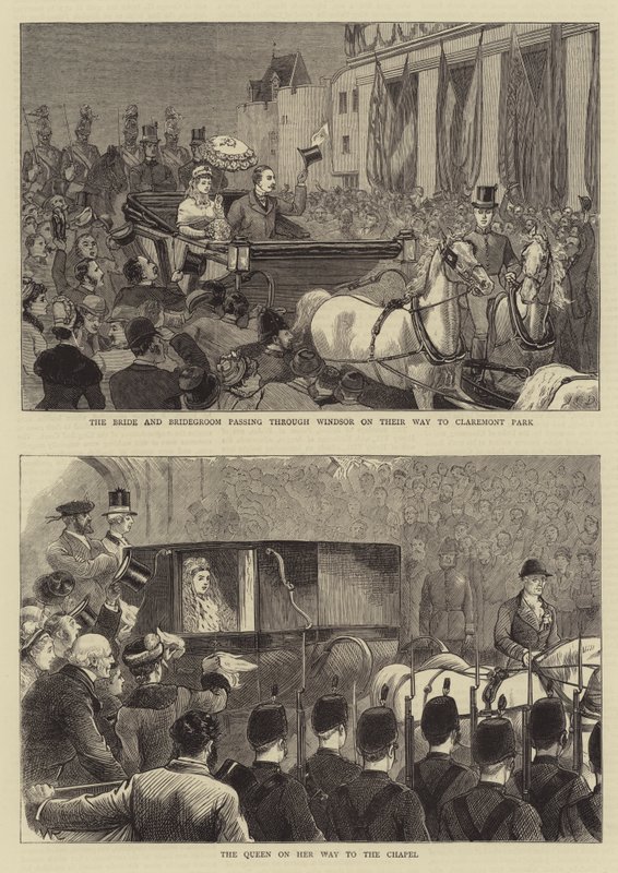 O casamento do duque de Connaught de John Charles Dollman