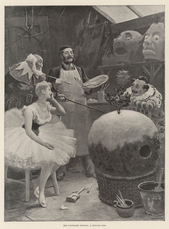 O Pudim de Pantomima, uma Visão Privada de John Charles Dollman