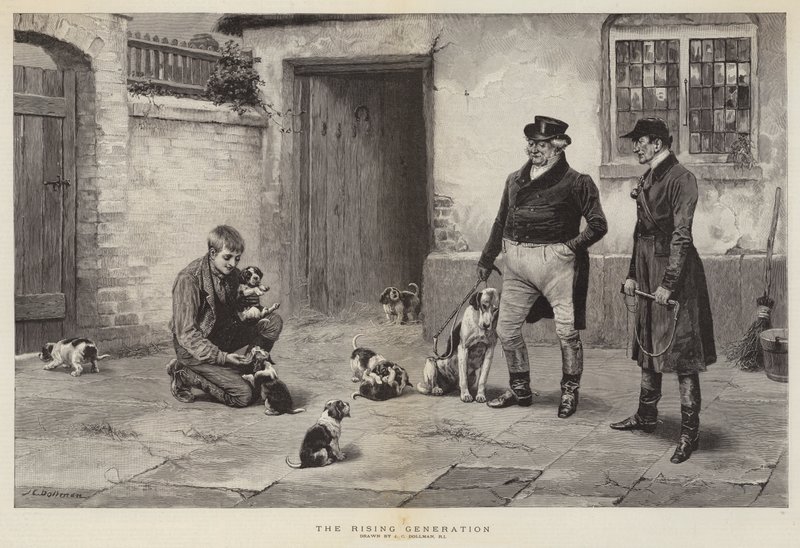 A geração em ascensão de John Charles Dollman