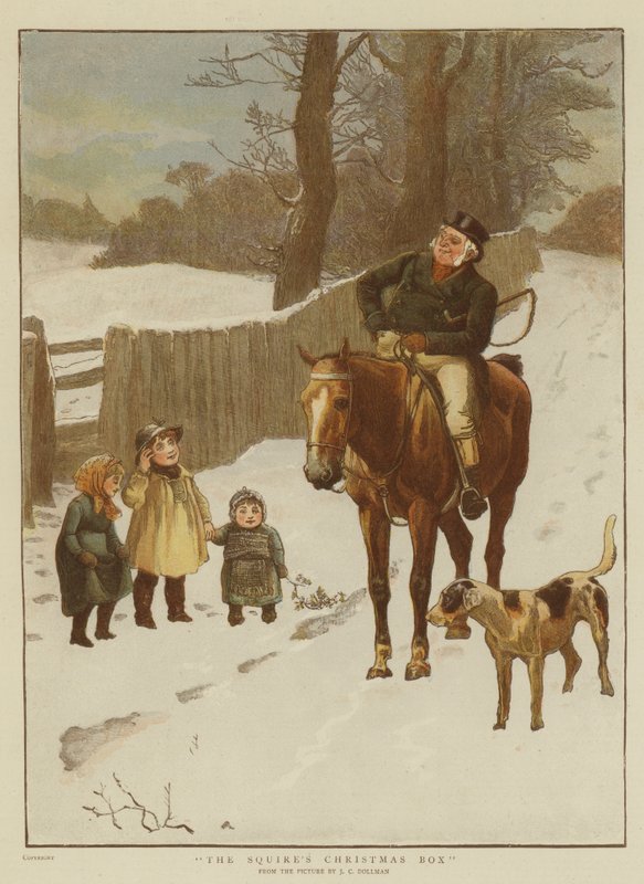 Caixa de Natal do latifundiário de John Charles Dollman