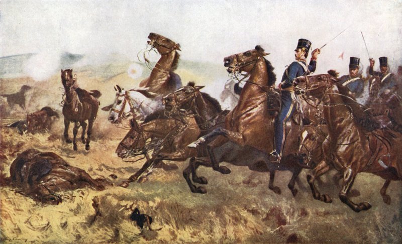 Batalha de Balaclava, 25 de outubro de 1854 de John Charlton