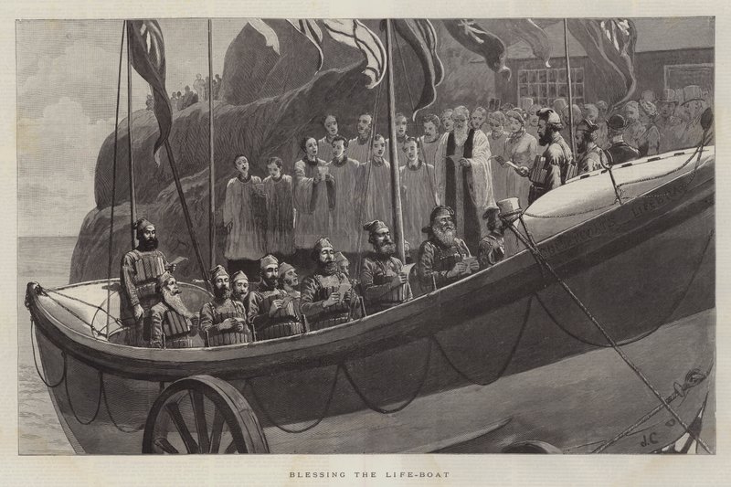 Bênção do bote salva-vidas de John Charlton