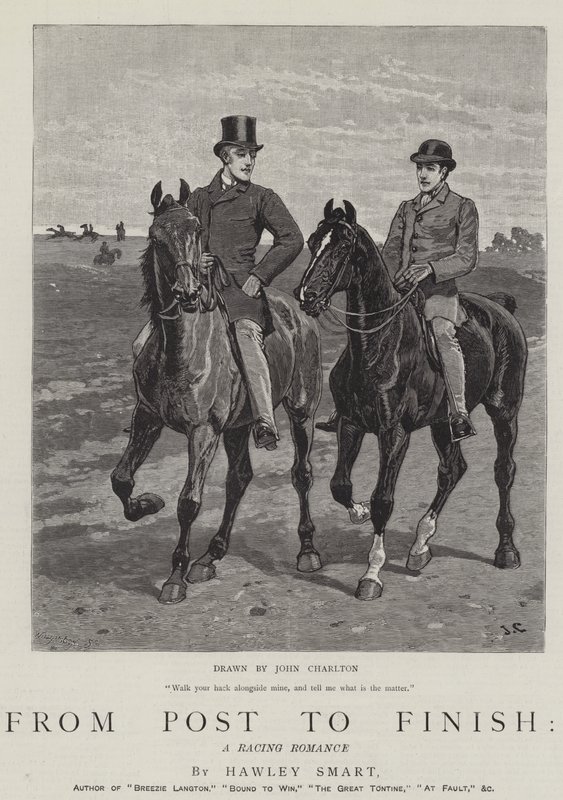 Do Post ao Final, um Romance de Corrida de John Charlton