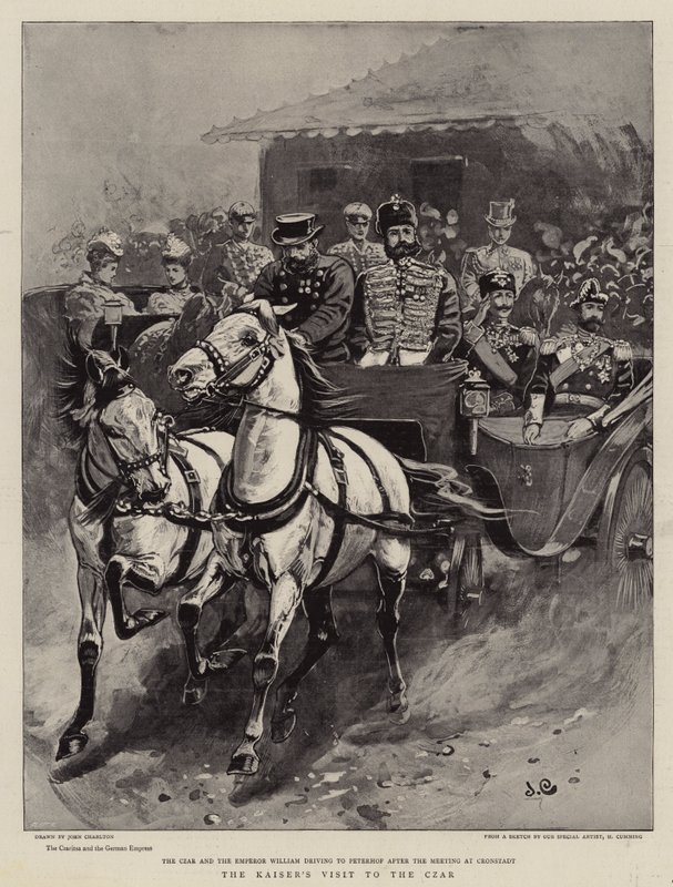 A visita do Kaiser ao czar de John Charlton