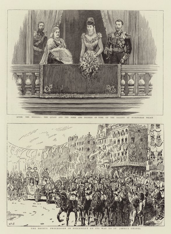 O casamento do duque e da duquesa de York de John Charlton