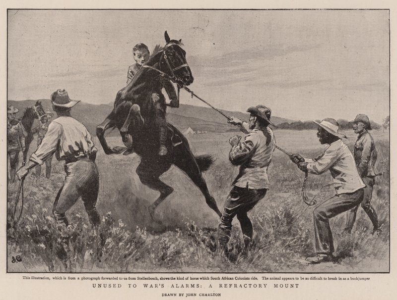 Não utilizado para os alarmes de guerra, um suporte refratário de John Charlton