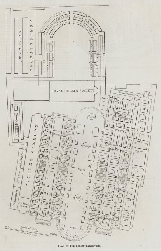 Grande Exposição Industrial em Dublin de John Dower