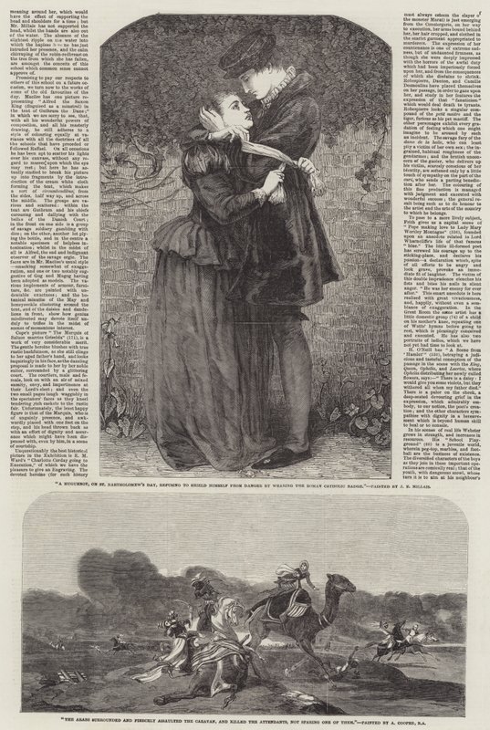 Exposição da Royal Academy de John Everett Millais