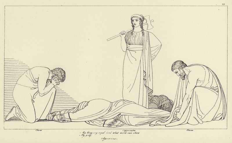 Agamenon de John Flaxman