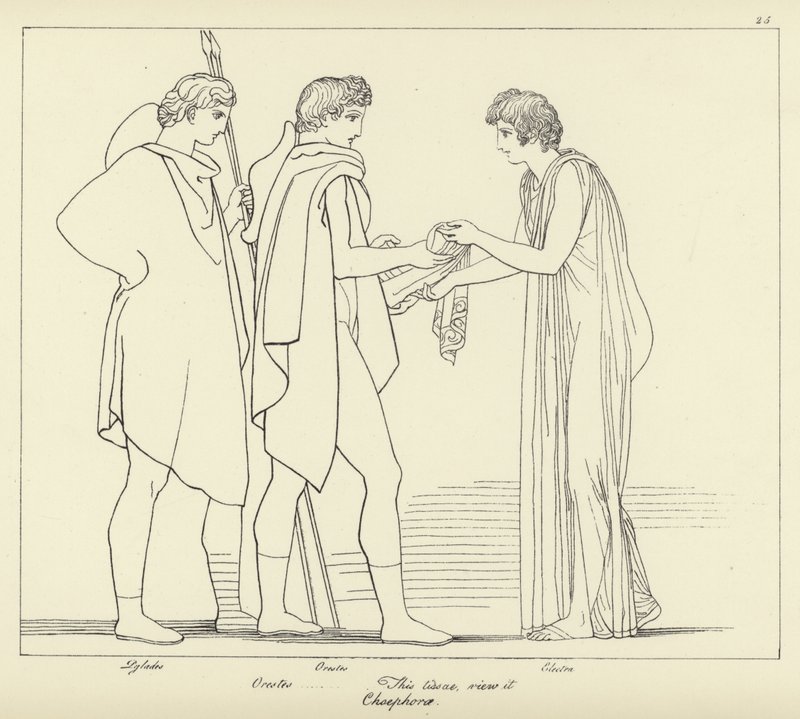 Orestes  de John Flaxman