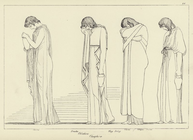 Orestes  de John Flaxman