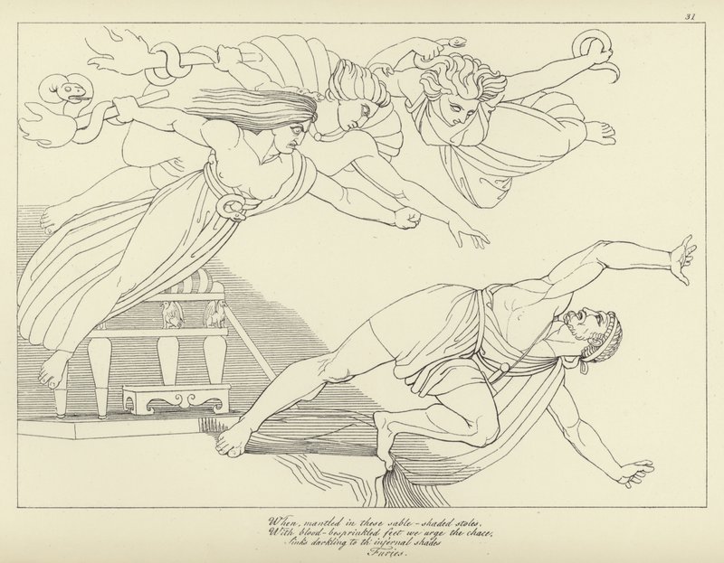 As fúrias de John Flaxman