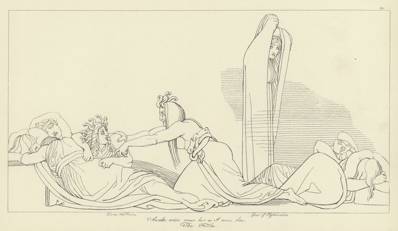 As fúrias de John Flaxman