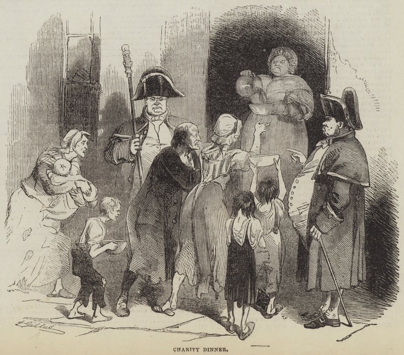 Jantar de caridade de John Gilbert