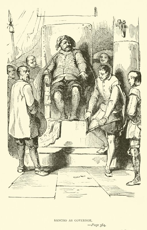 Sancho como governador de John Gilbert