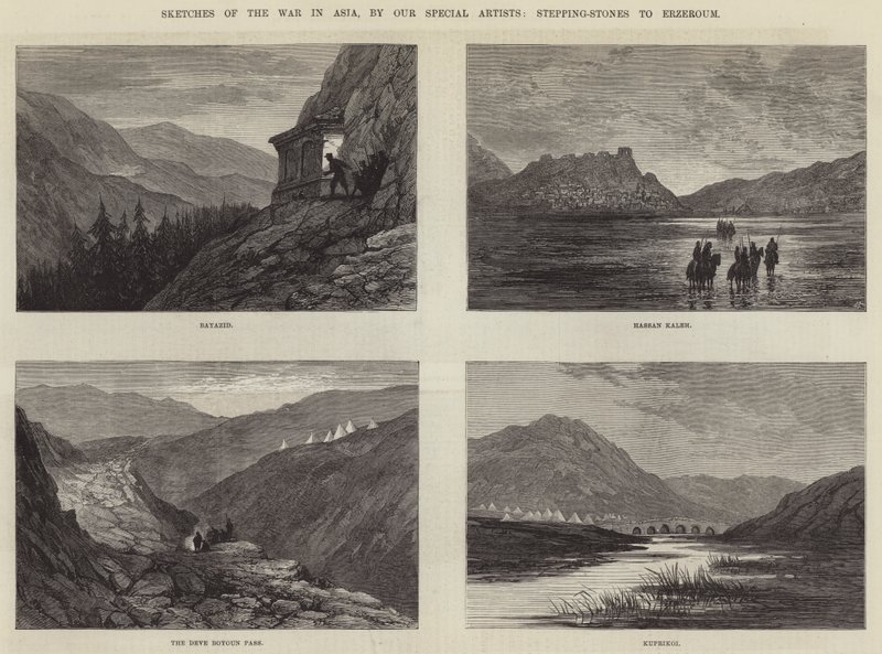 Esboços da Guerra na Ásia de John Gilbert