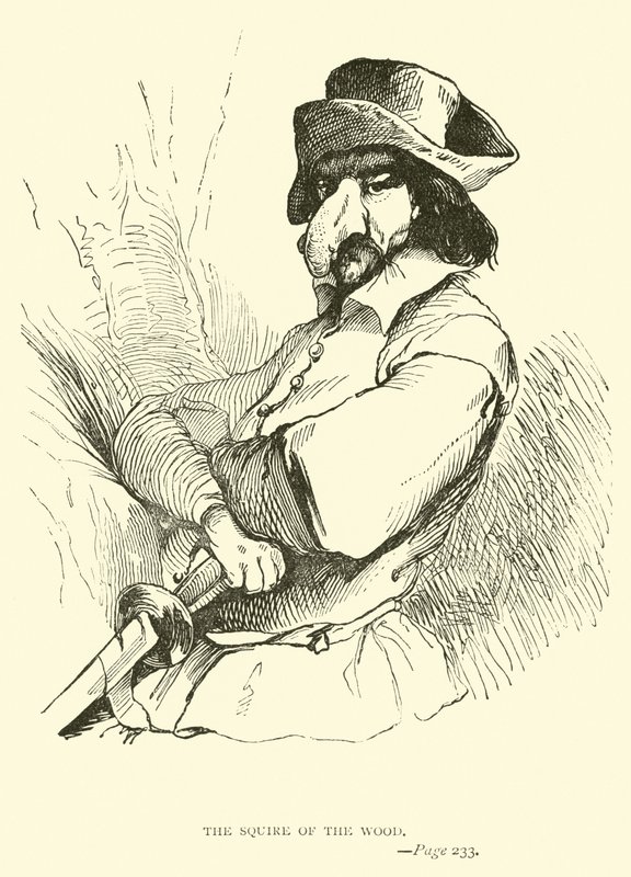 O escudeiro da madeira de John Gilbert