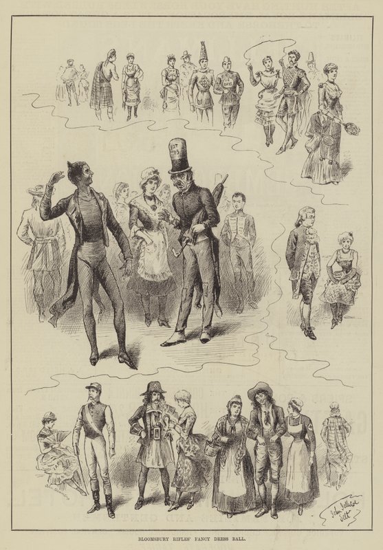 Bola de fantasia de Bloomsbury Rifles de John Jellicoe
