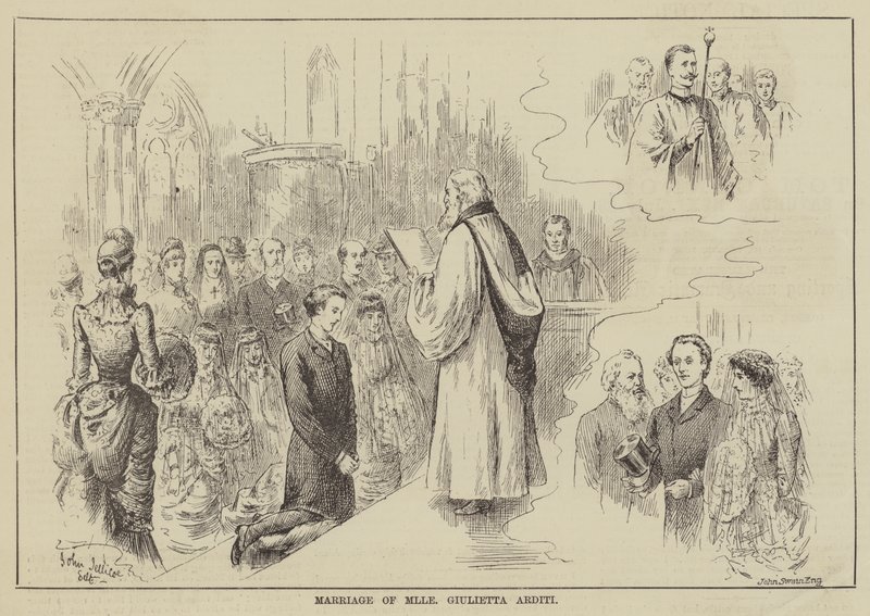 Casamento de Mademoiselle Giulietta Arditi de John Jellicoe