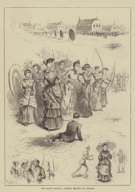 The Grand National Archery Meeting em Windsor de John Jellicoe