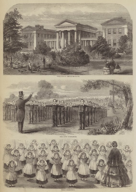 Asilo Órfão de Londres de John Palmer
