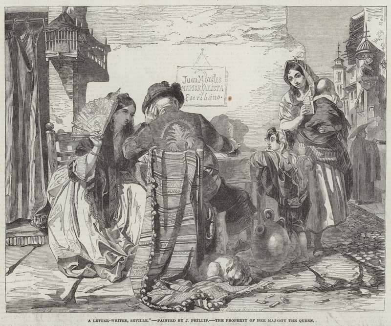 Um escritor de cartas, Sevilha de John Phillip