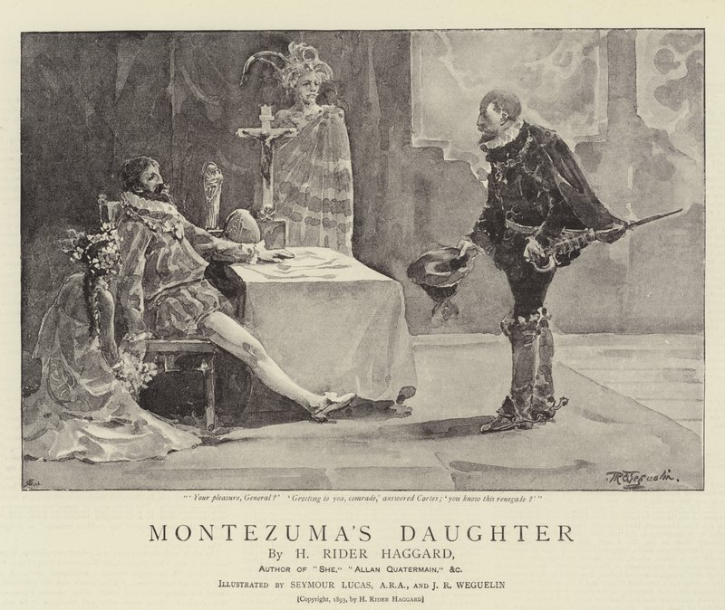 Filha de Montezuma de John Seymour Lucas