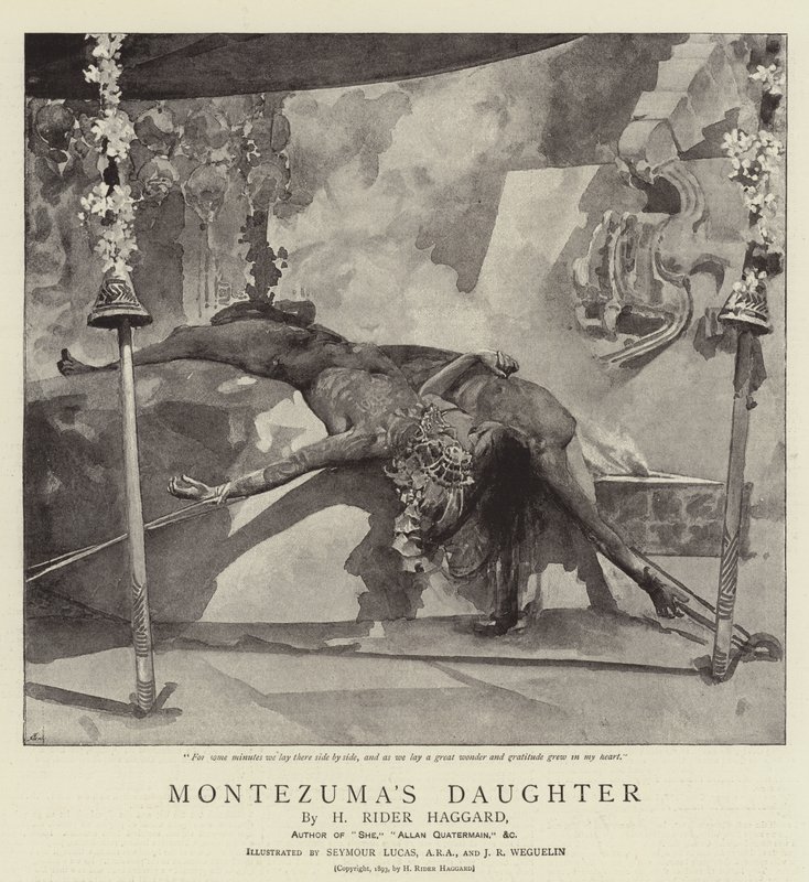 Filha de Montezuma de John Seymour Lucas