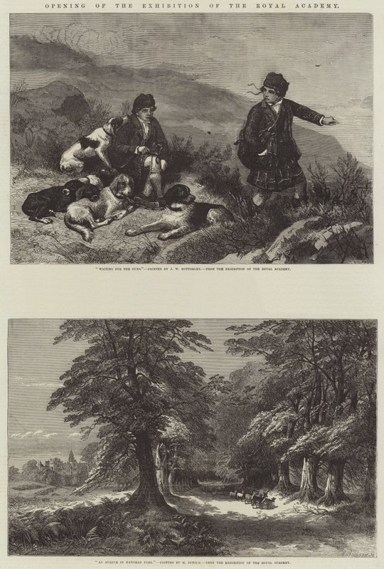 Abertura da Exposição da Royal Academy de John William Bottomley