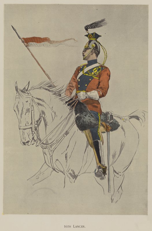 16º Lancer (cor litho) de John (after) Charlton
