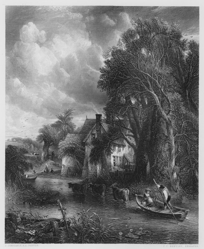 A Fazenda do Vale, da foto na Galeria Vernon (gravura) de John (after) Constable