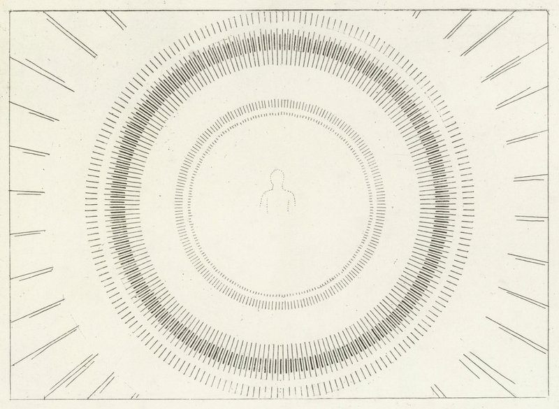 The Beatific Vision, Paradise, Canto 33 (gravura) de John (after) Flaxman
