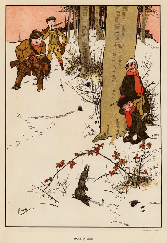 Sport in Sight (cor litho) de John (after) Hassall