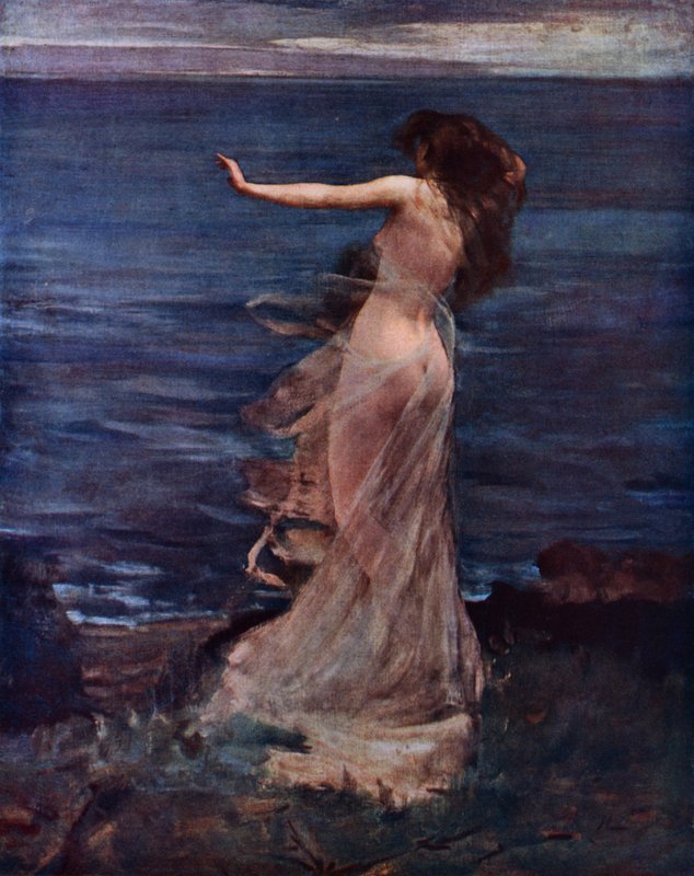 Ariadne (cor litho) de John (after) Lavery