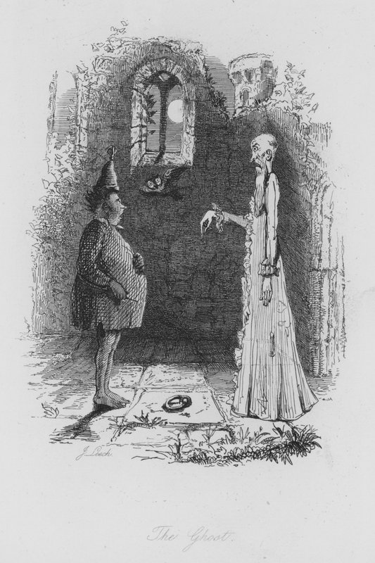 O Fantasma (gravura) de John (after) Leech