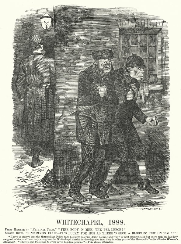 Soco cartoon: Whitechapel de John (after) Tenniel