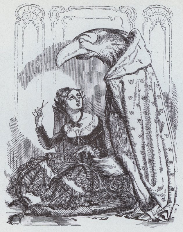 A Águia no Amor (litho) de John (after) Tenniel