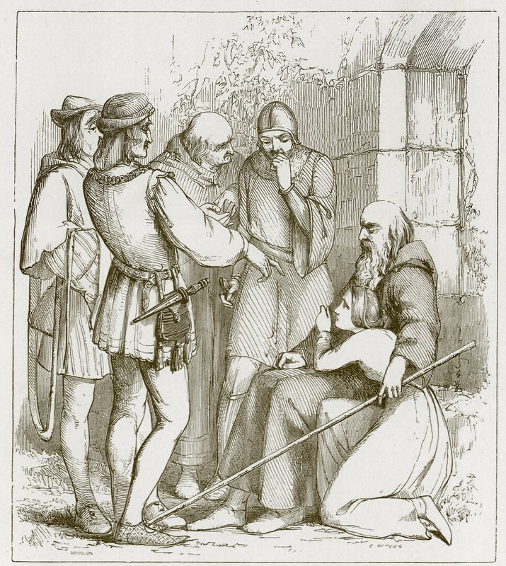 A filha do mendigo cego de Bednall Green de John Absolon