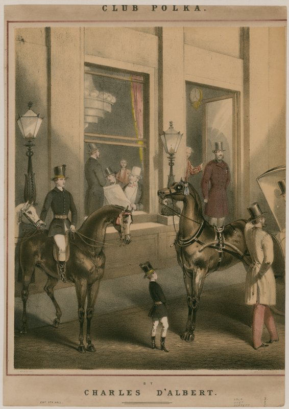 Clube de Polca por Charles dAlbert de John Brandard