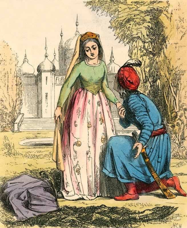 A besta se transformou em um príncipe de John Callcott Horsley