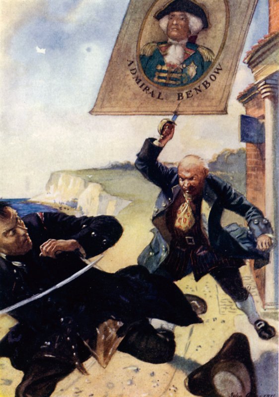 Ilustração para Treasure Island de John Cameron