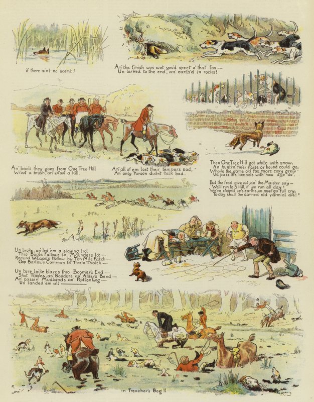 O Fox o&39;One Tree Hill de John Charles Dollman